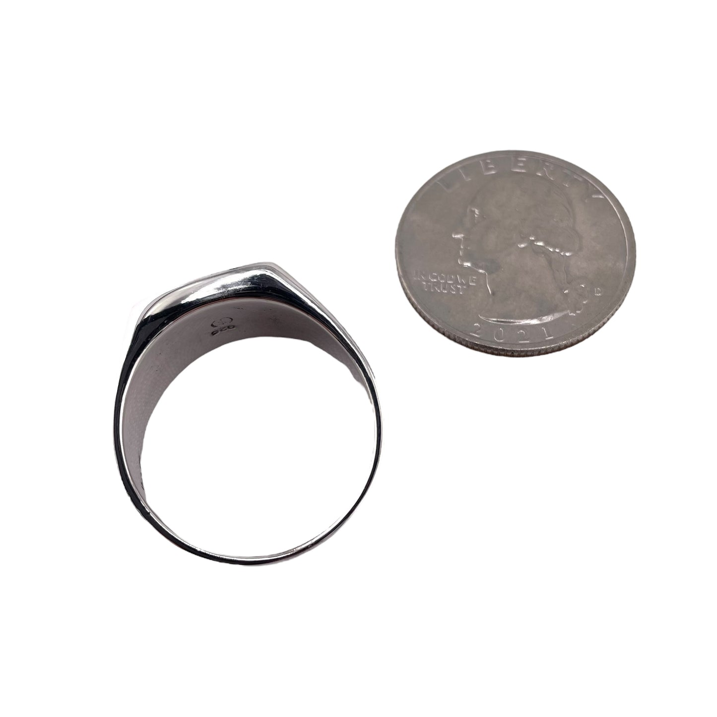 Lapis Stone Ring Sterling Silver