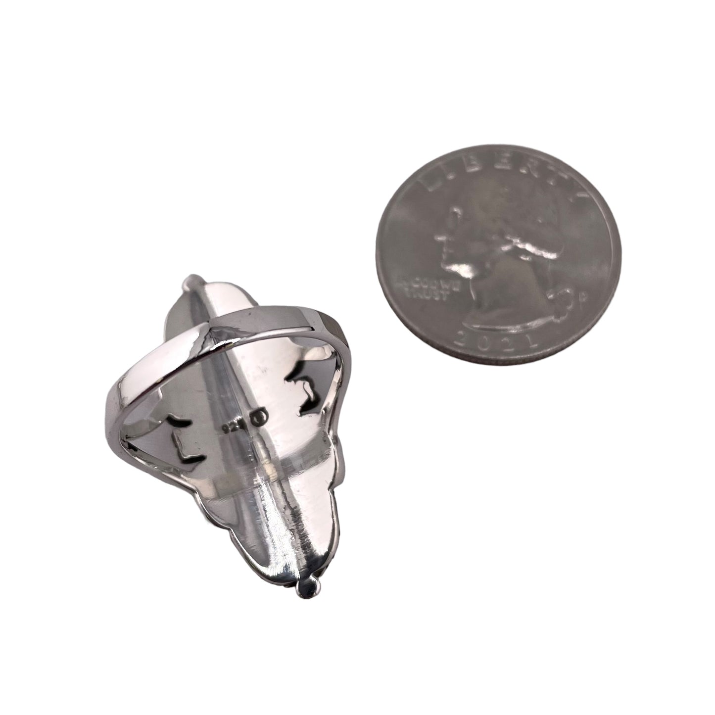 Lapis Stone Ring Sterling Silver