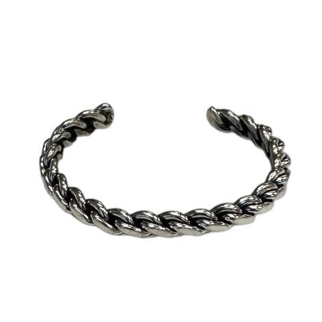 Elaine Tahe Sterling Silver Navajo Chain Style Baby Bracelet