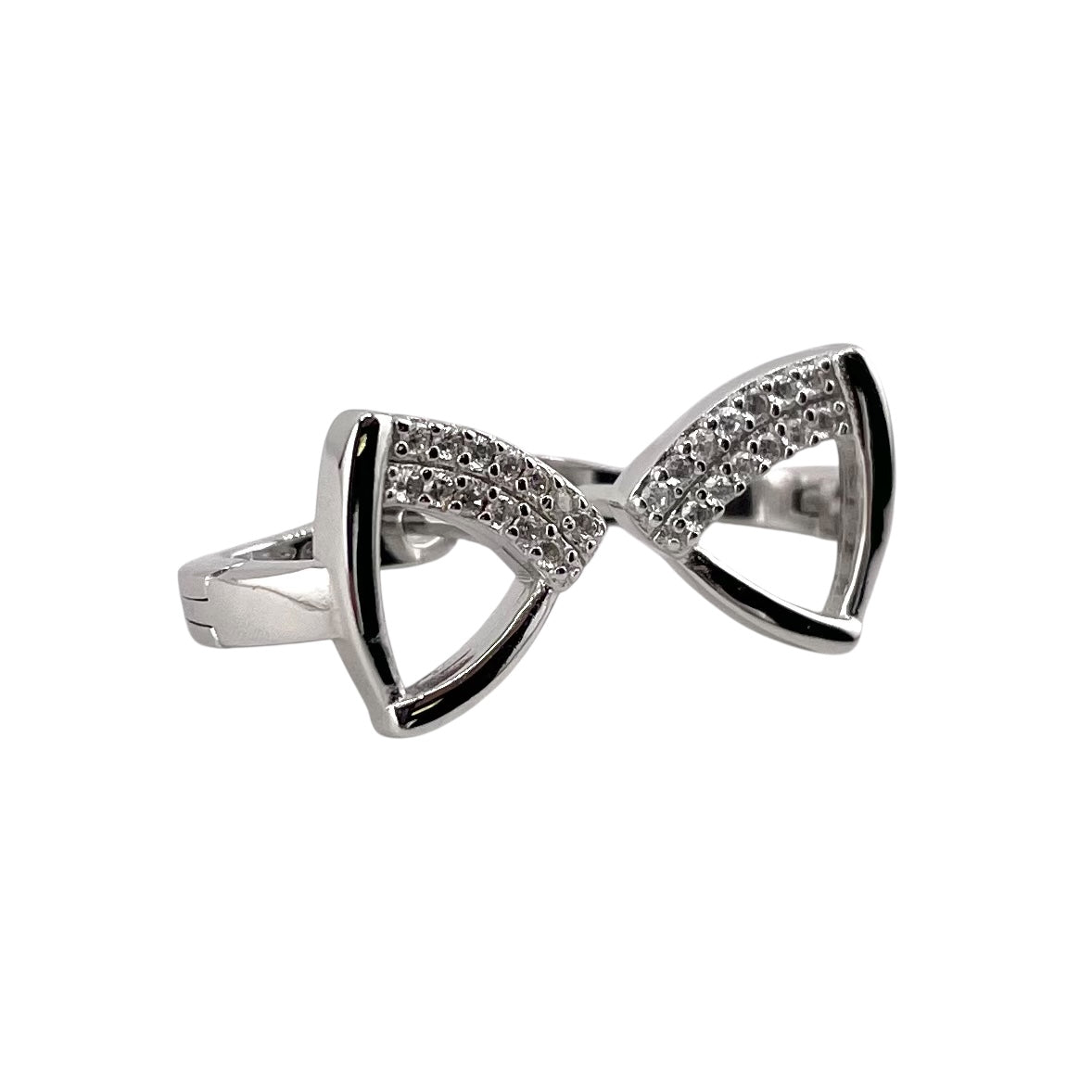 CZ Stud Earrings Sterling Silver