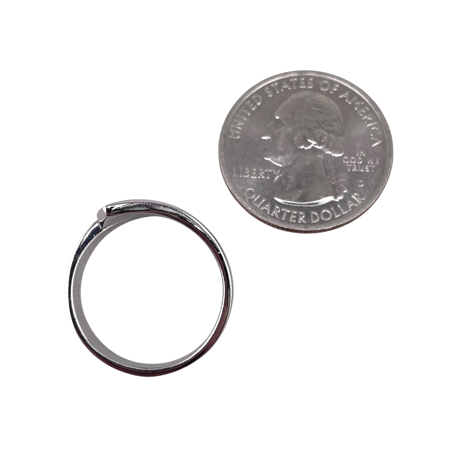 Pink Lab Opal Curve Ring Sterling Silver