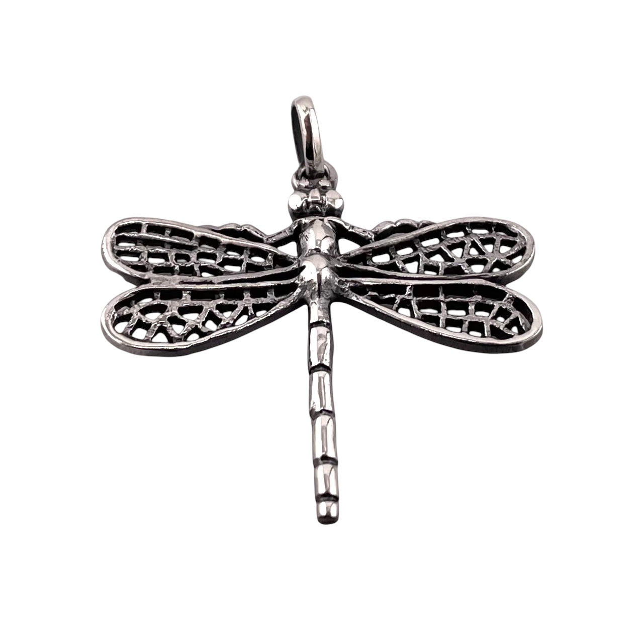 Dragonfly Pendant Sterling Silver