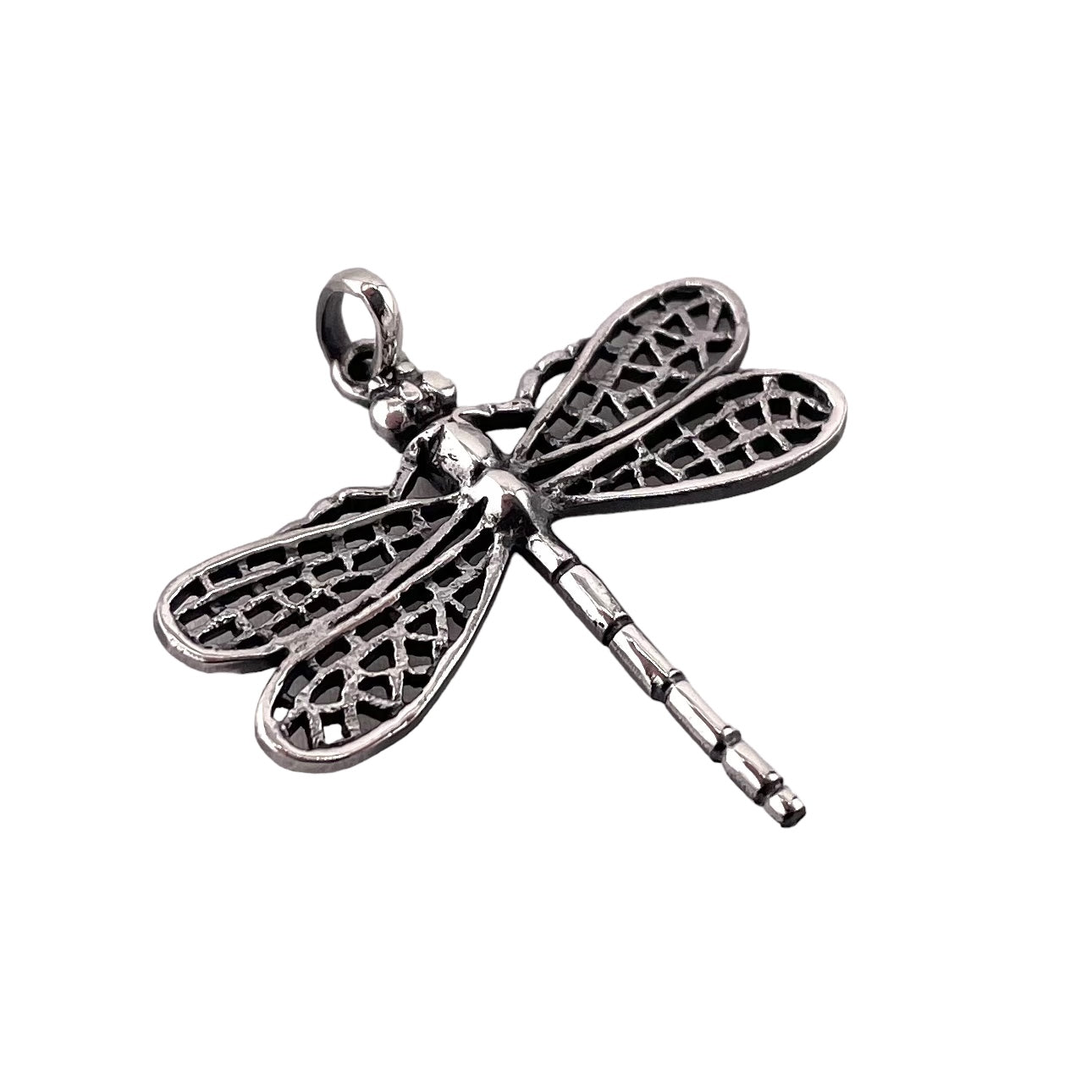 Dragonfly Pendant Sterling Silver