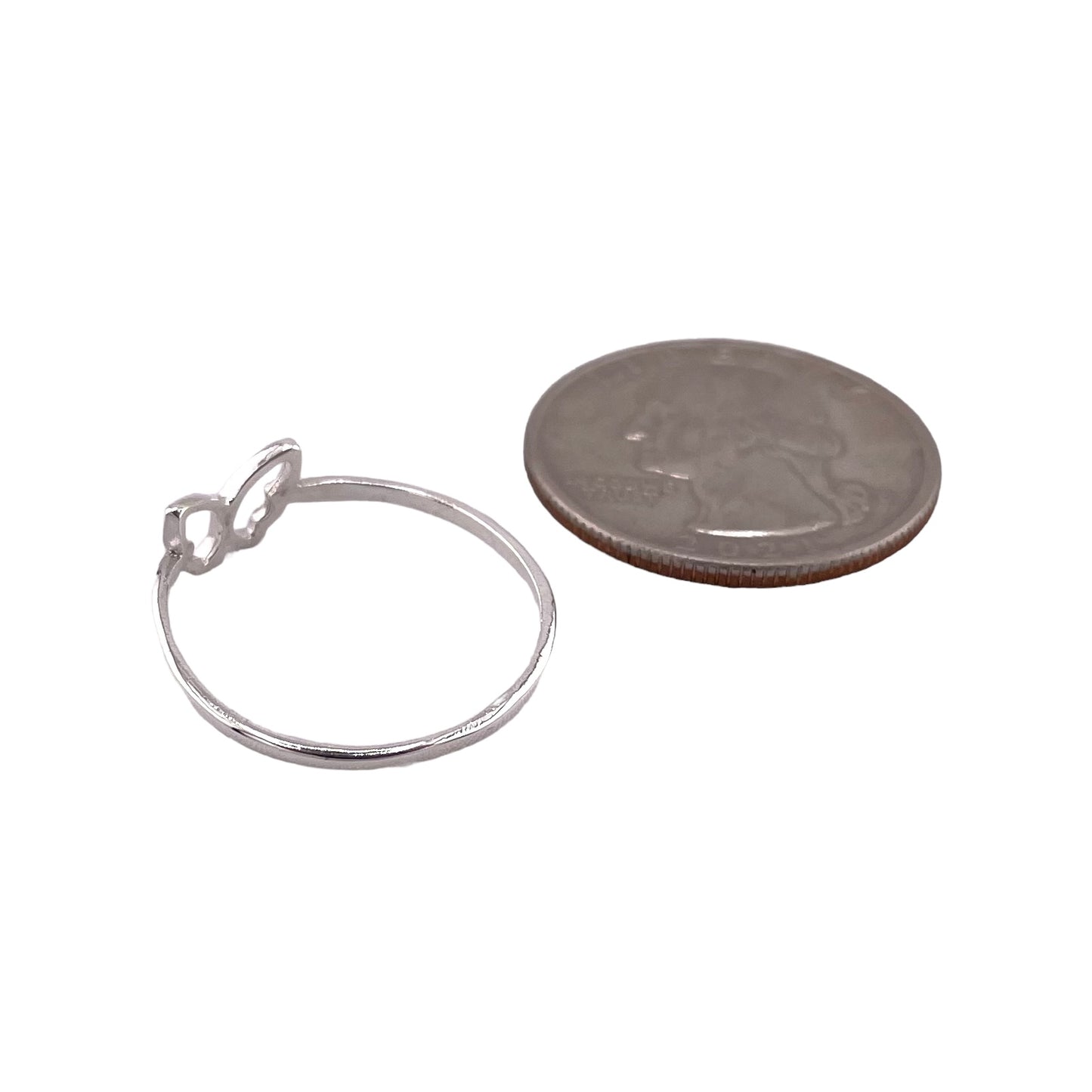 Butterfly Ring Sterling Silver