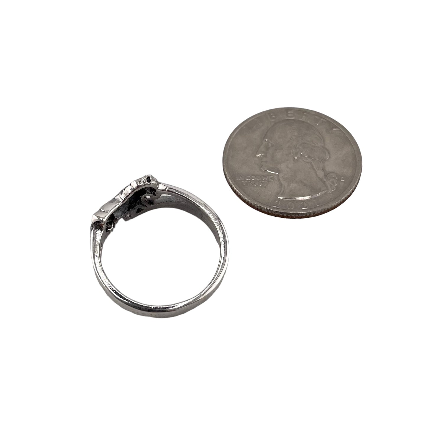 Horse Ring Sterling Silver