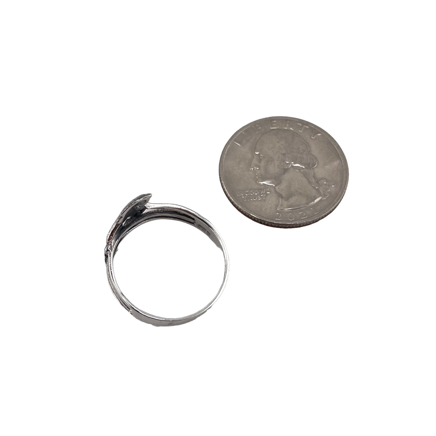 Standing Horse Ring Sterling Silver