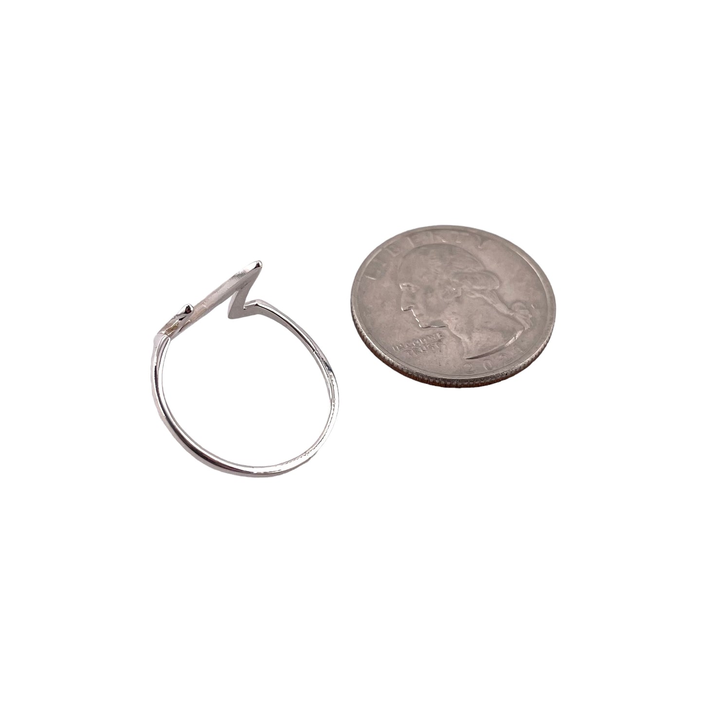 Heart Beat Impulse Ring Sterling Silver