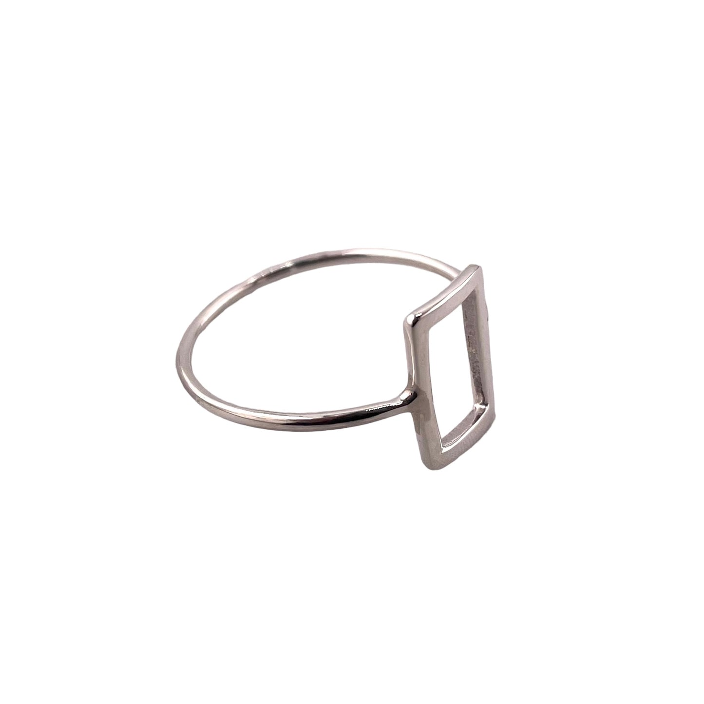 Rectangle Ring Sterling Silver