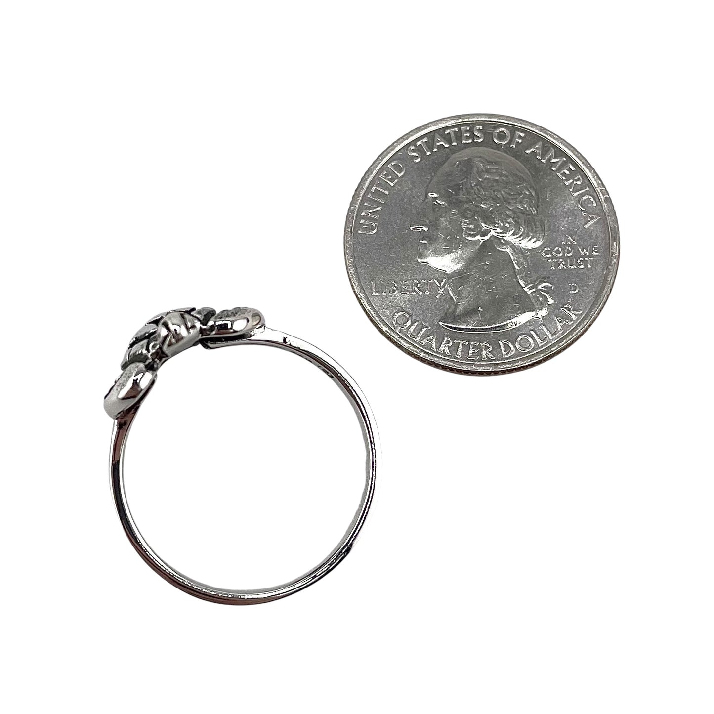 Turtle Ring Sterling Silver