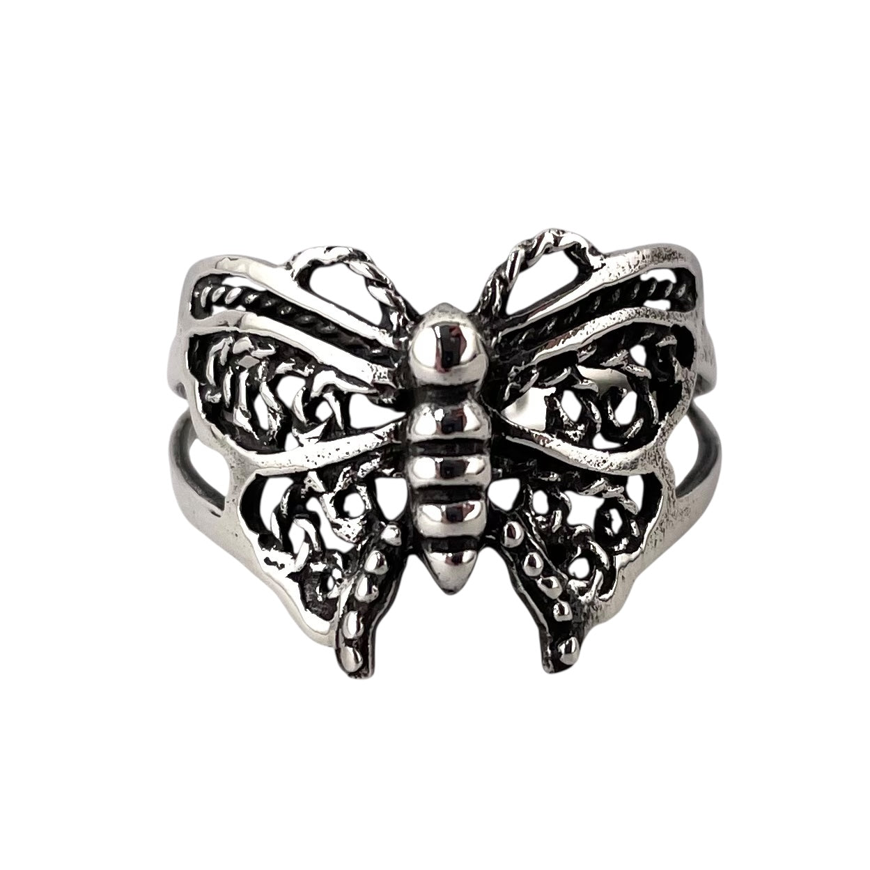 Butterfly Ring Sterling Silver