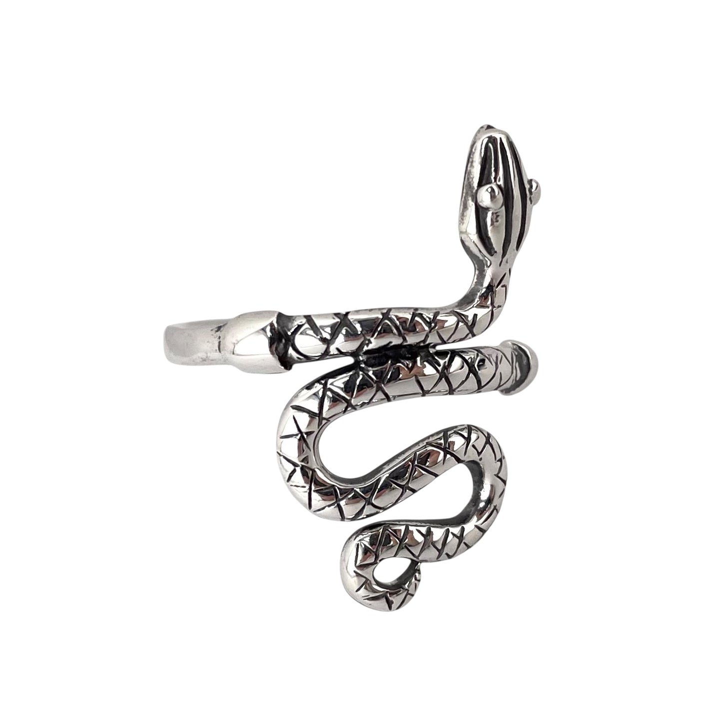 Snake Ring Sterling Silver