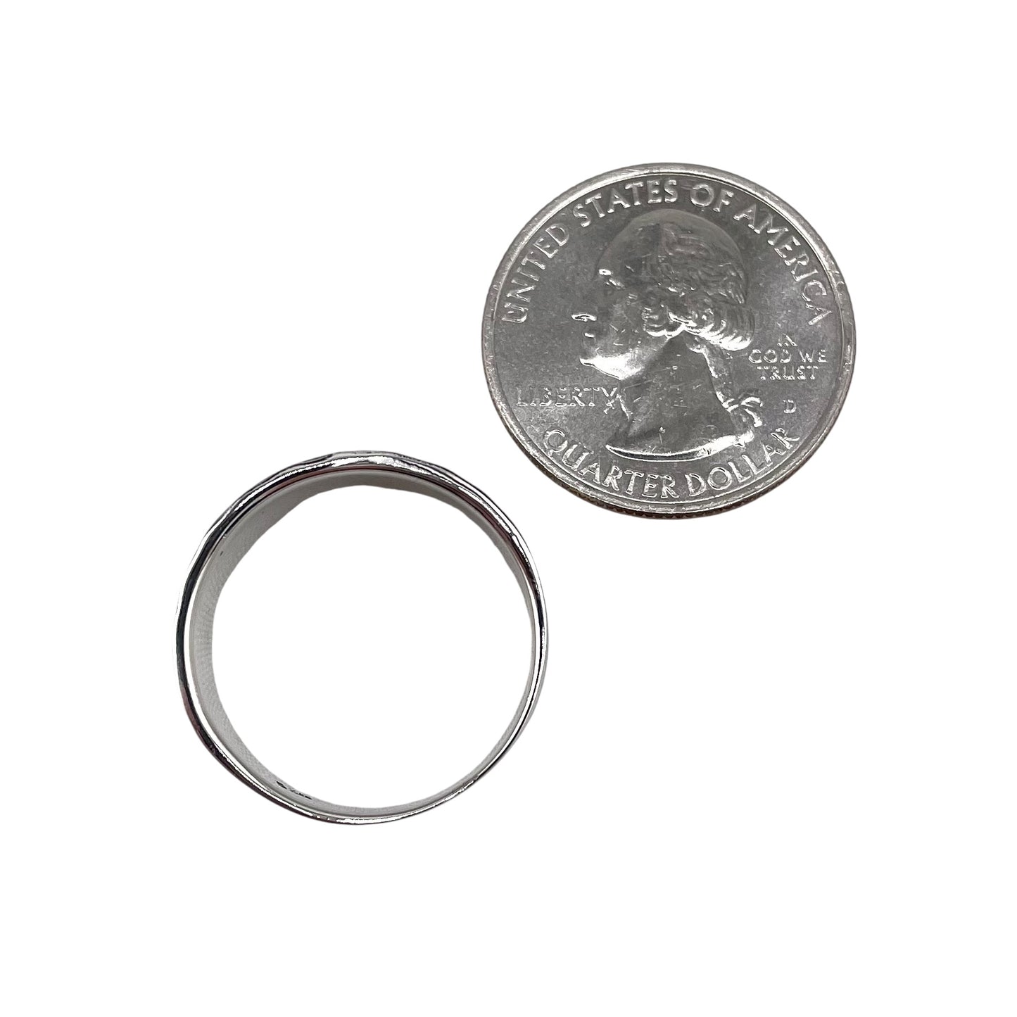 Crater Ring Sterling Silver