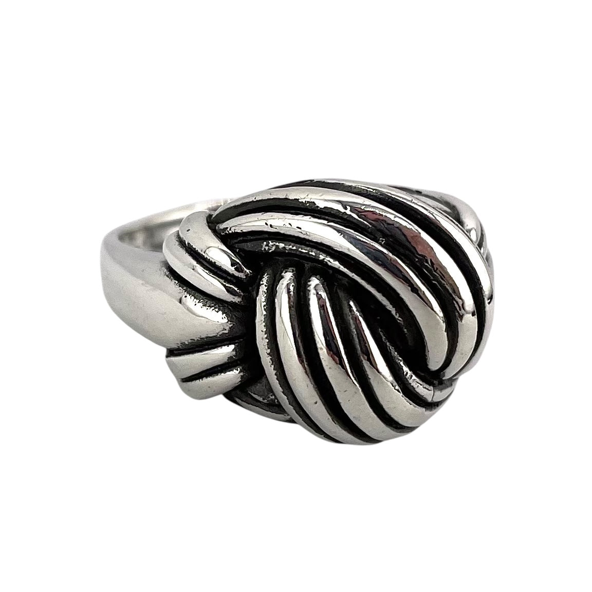 Knot Ring Sterling Silver