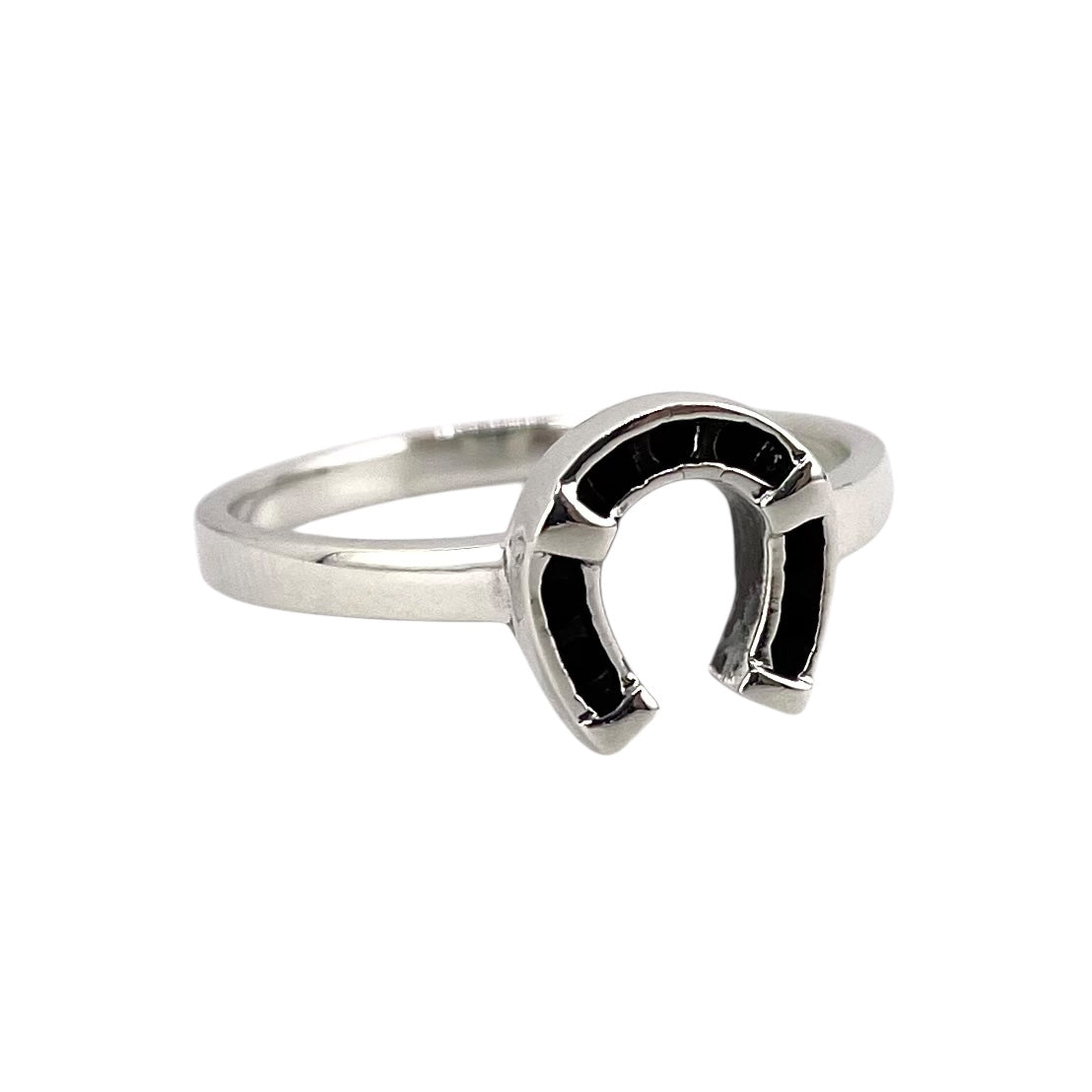 Horseshoe Ring Sterling Silver