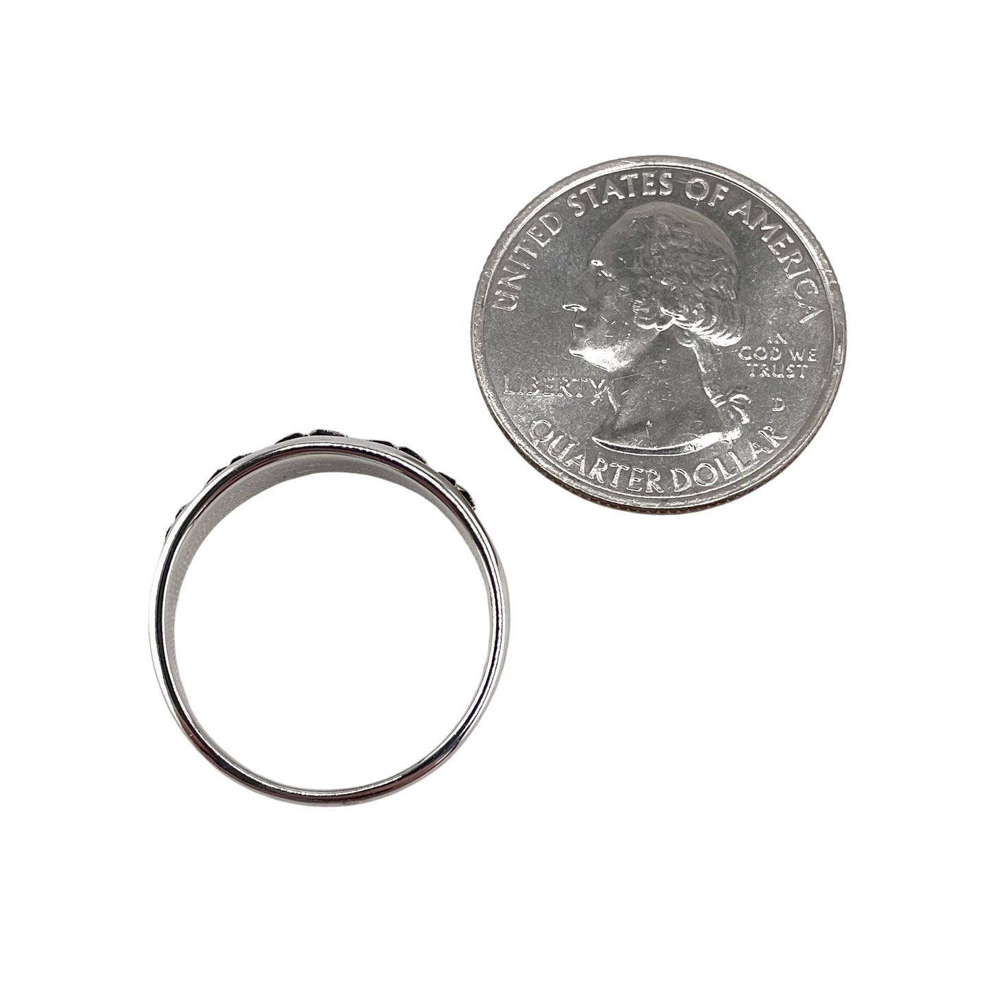 5 Star Ring Sterling Silver