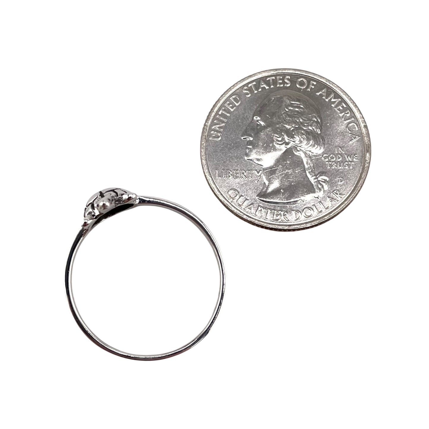 Turtle Ring Sterling Silver