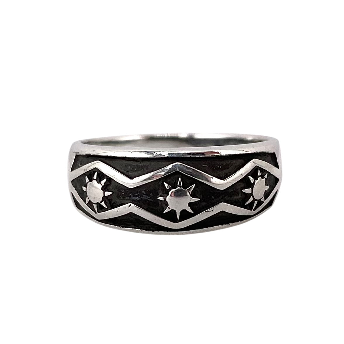 Sun Horizon Ring Sterling Silver