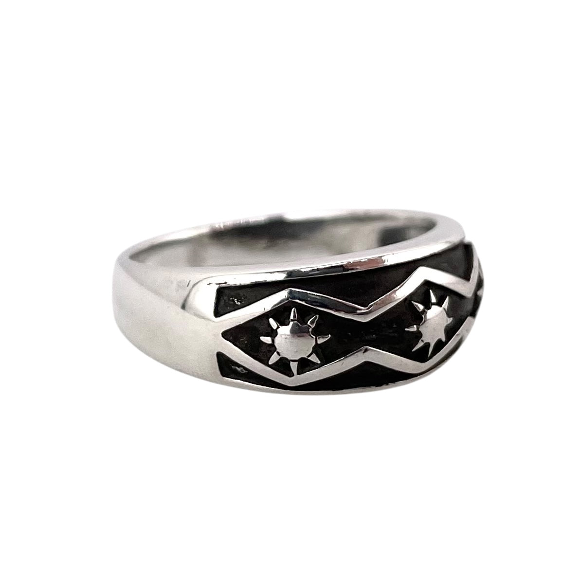Sun Horizon Ring Sterling Silver