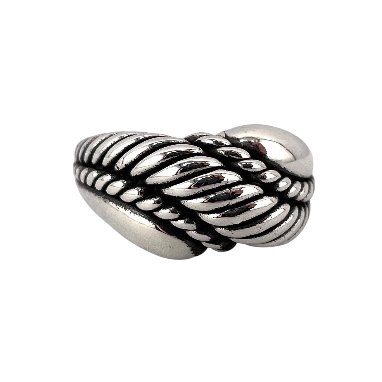 Rope Ring Sterling Silver