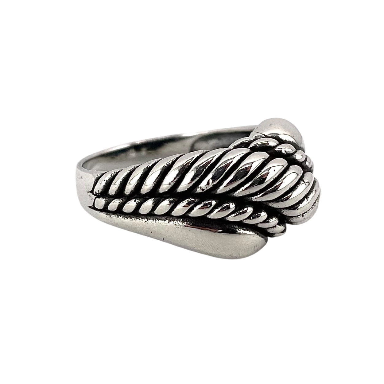 Rope Ring Sterling Silver