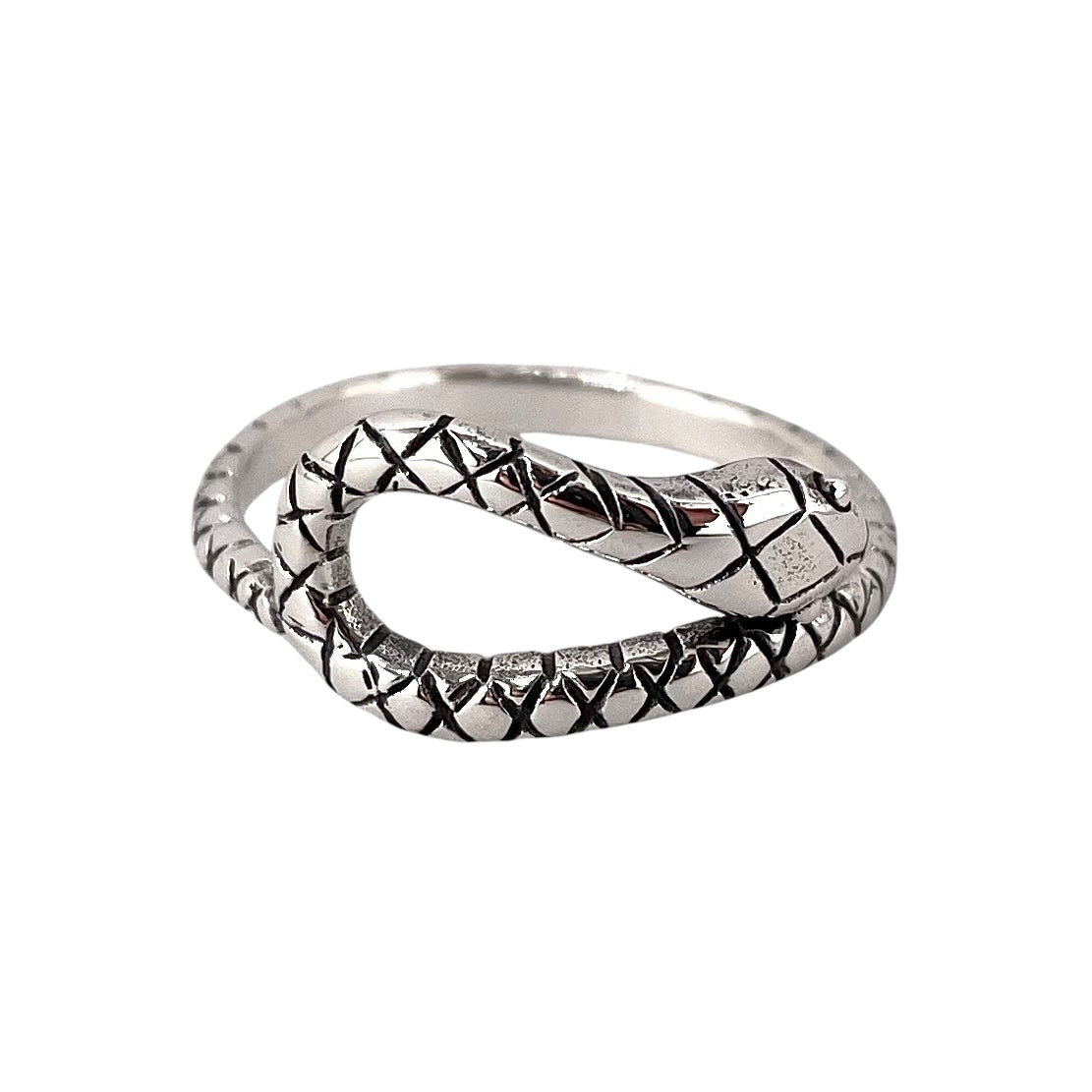 Snake Ring Sterling Silver