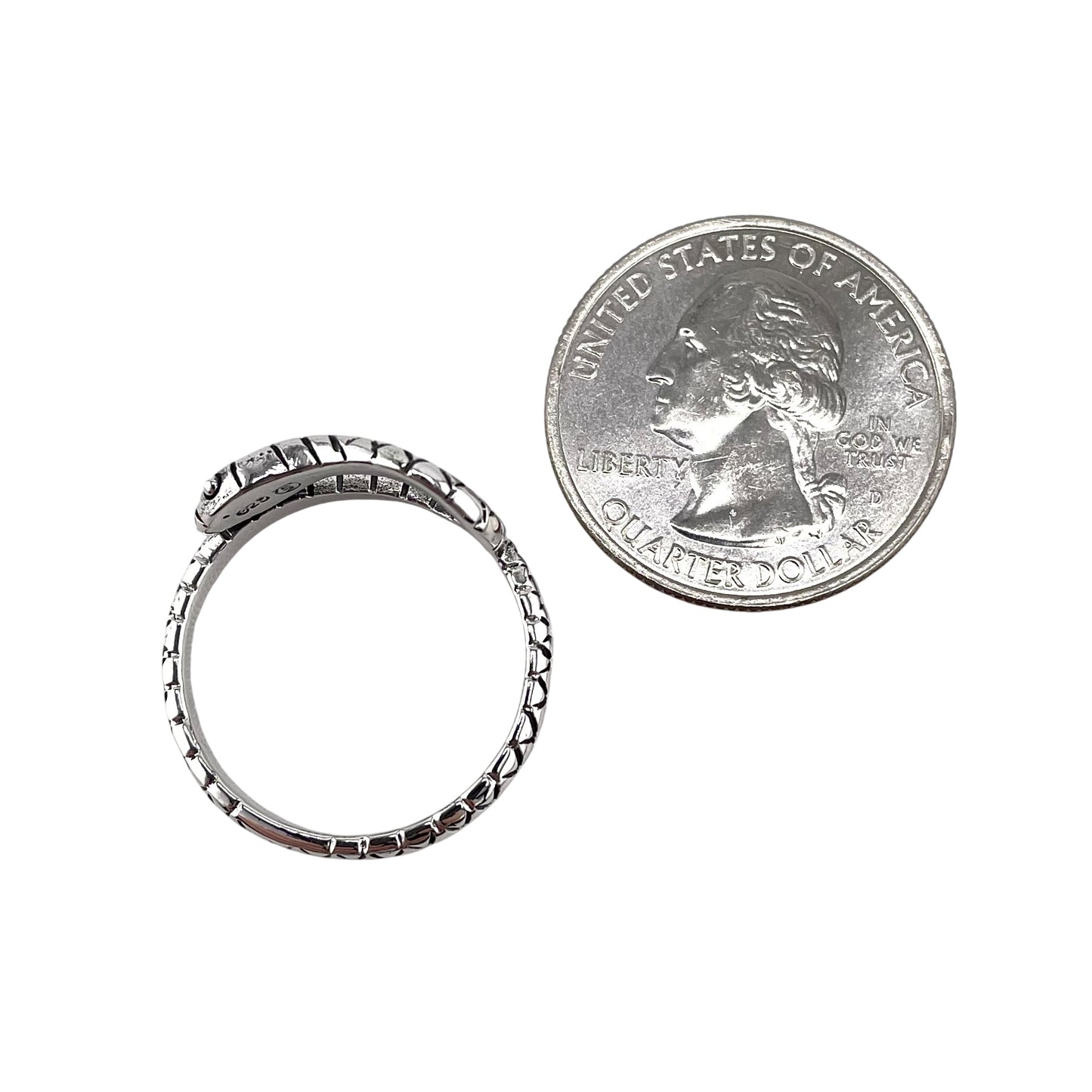 Snake Ring Sterling Silver