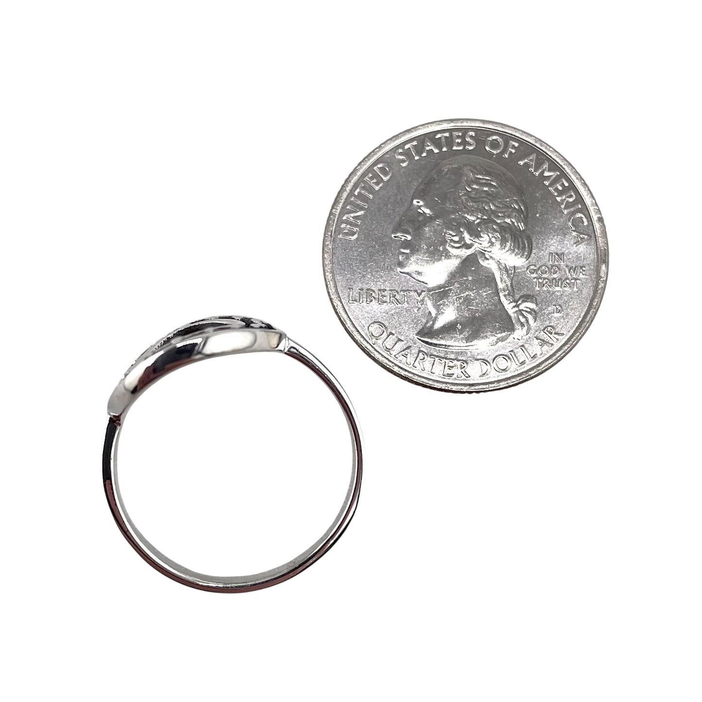 Round Bead Ring Sterling Silver