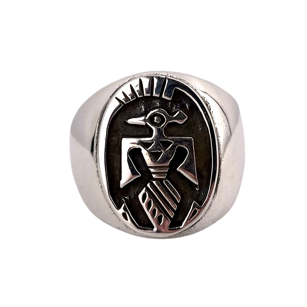 Thunderbird Ring Sterling Silver