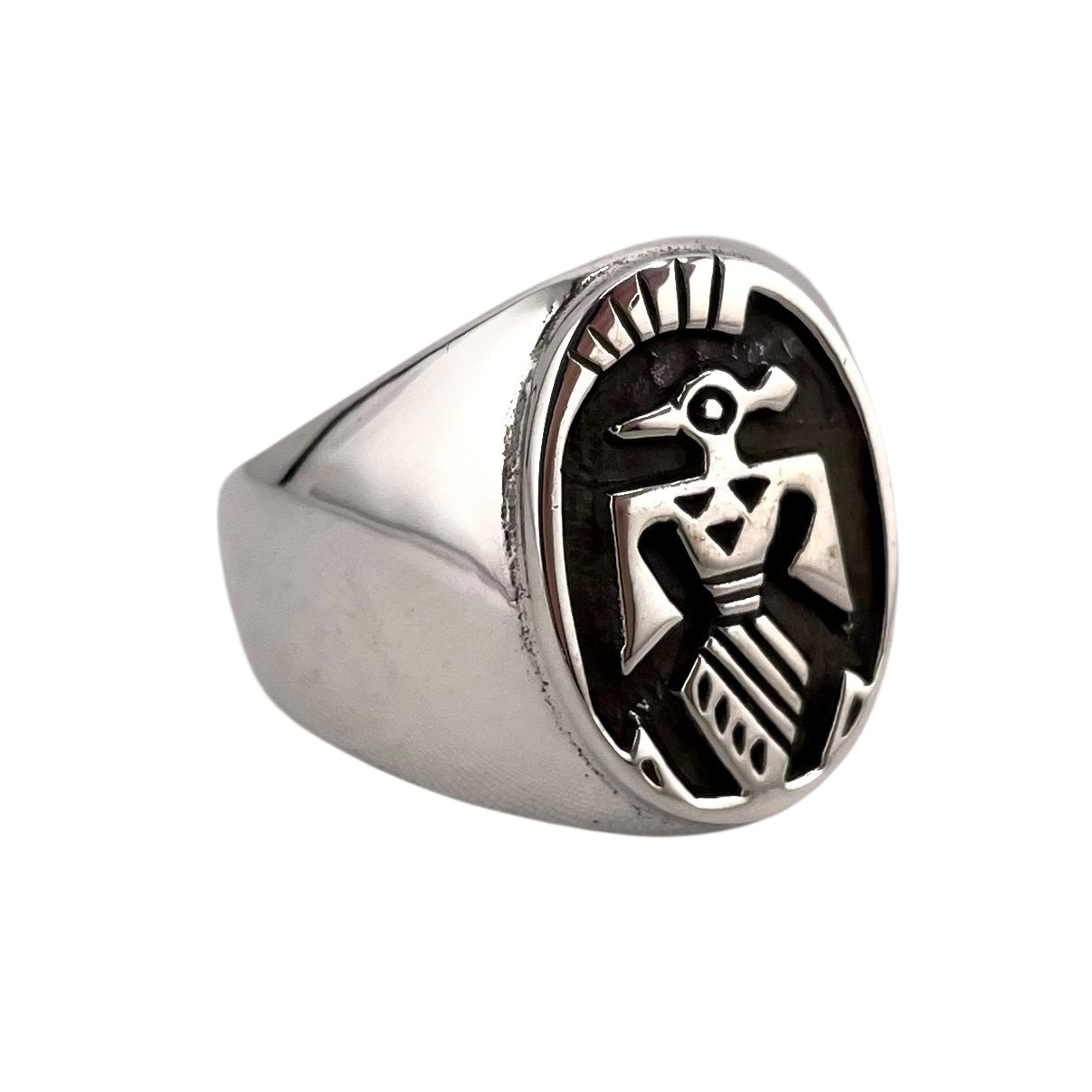 Thunderbird Ring Sterling Silver
