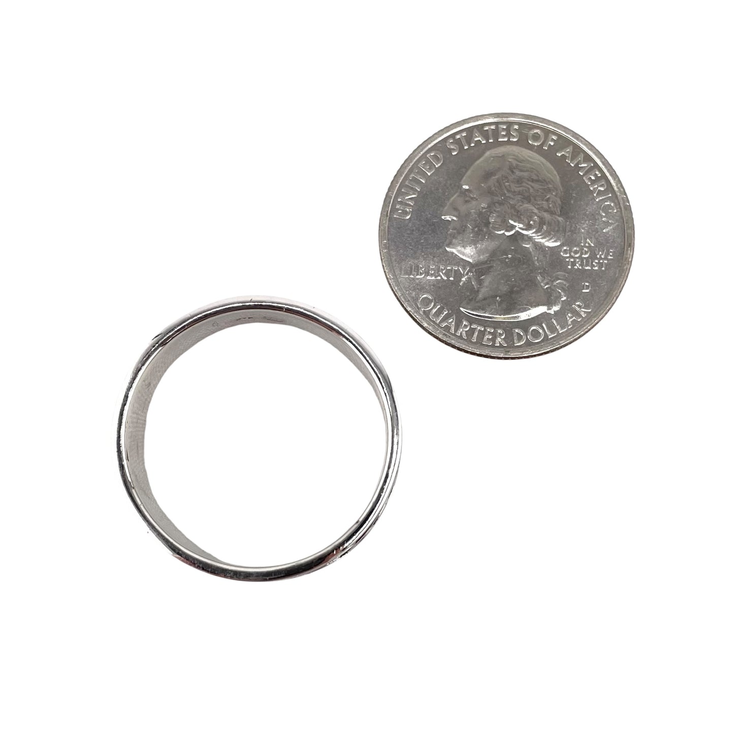 Curve Line Ring Sterling Silver