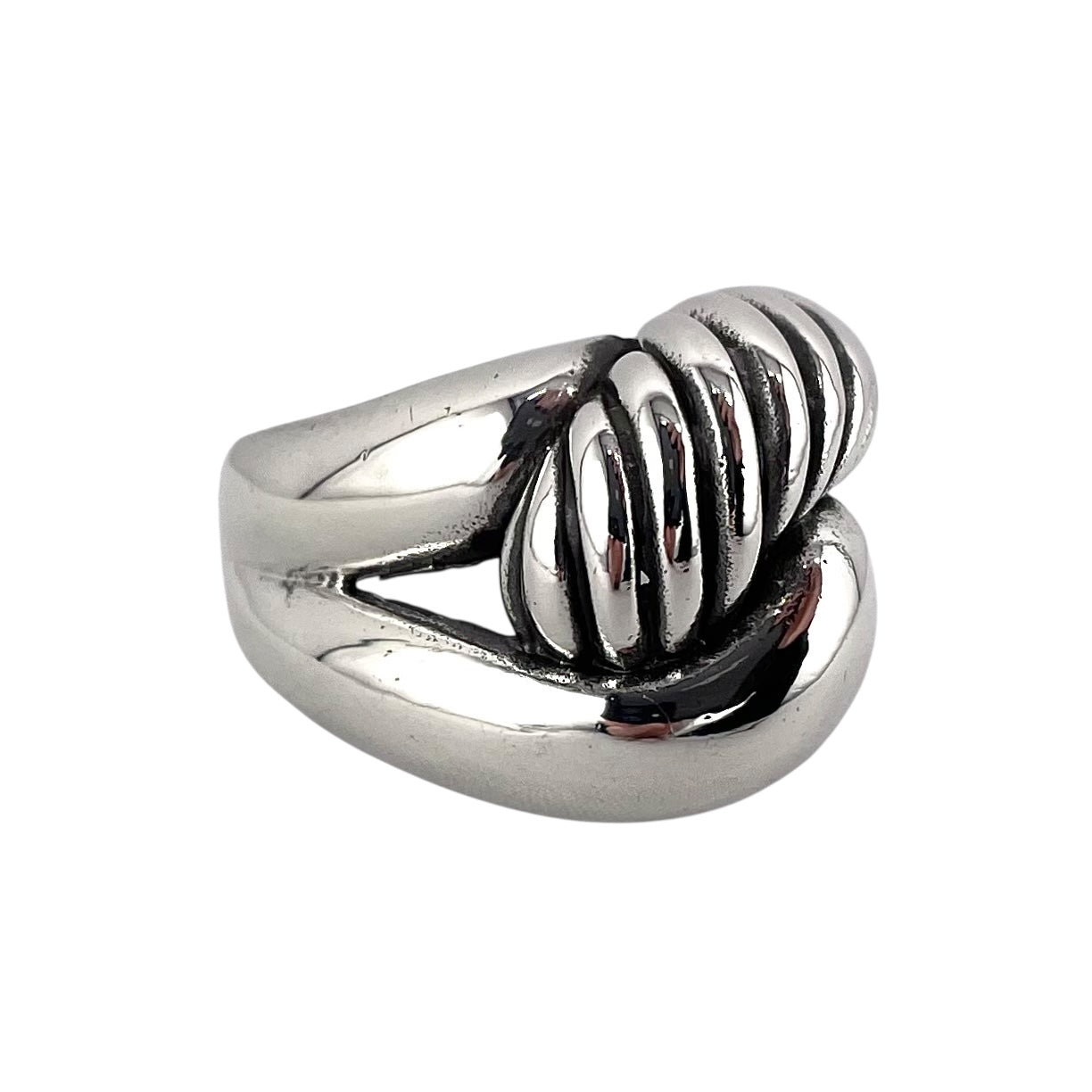 Rope Twist Ring Sterling Silver