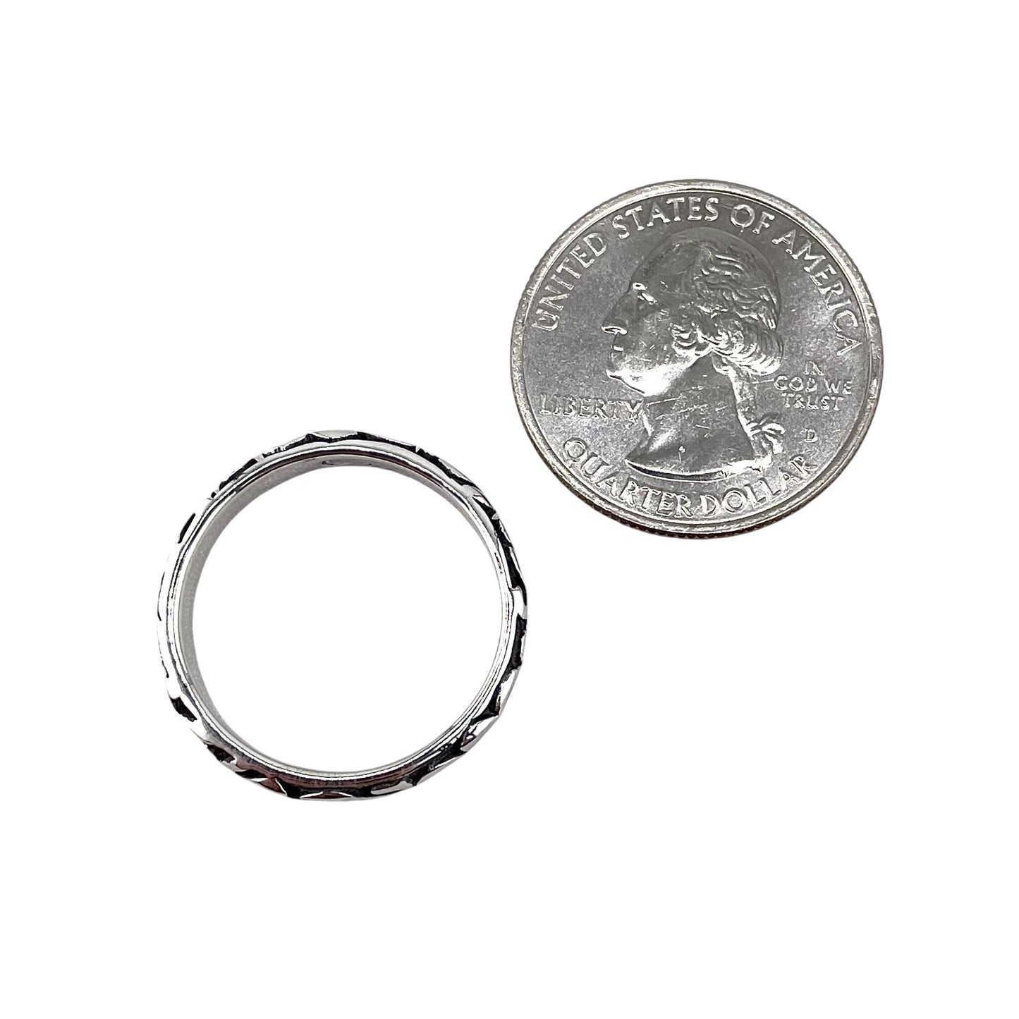 Swirl Ring Sterling Silver