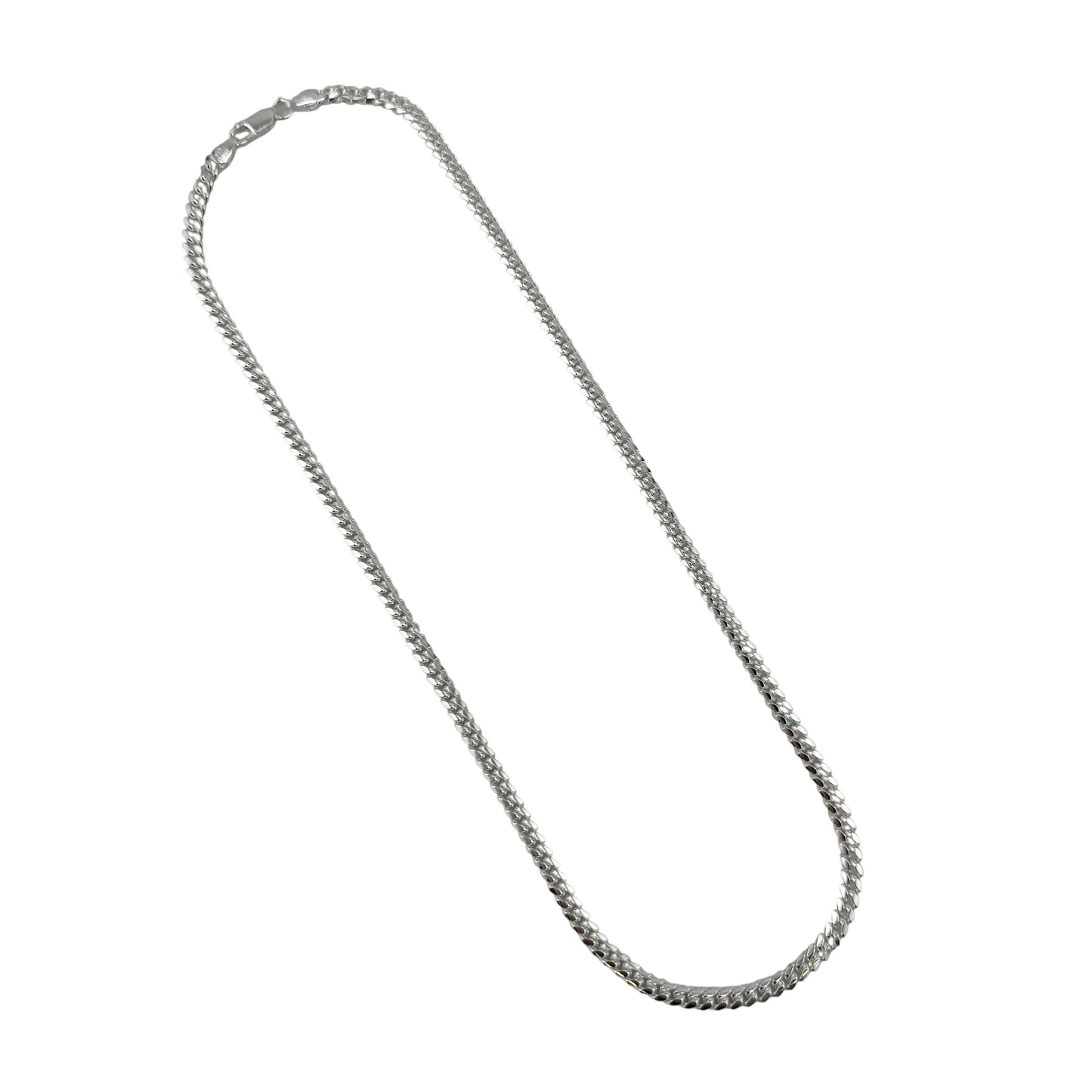 Sterling Silver Miami Cuban 120 4.2mm Bracelet Chain Italian Italy Solid Mens Jewelry