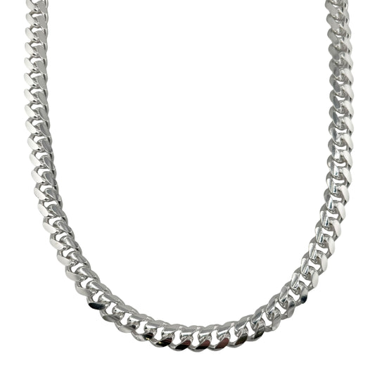 Sterling Silver Miami Cuban 350 12mm Box Lock Bracelet Chain Italian Italy Solid Mens Jewelry