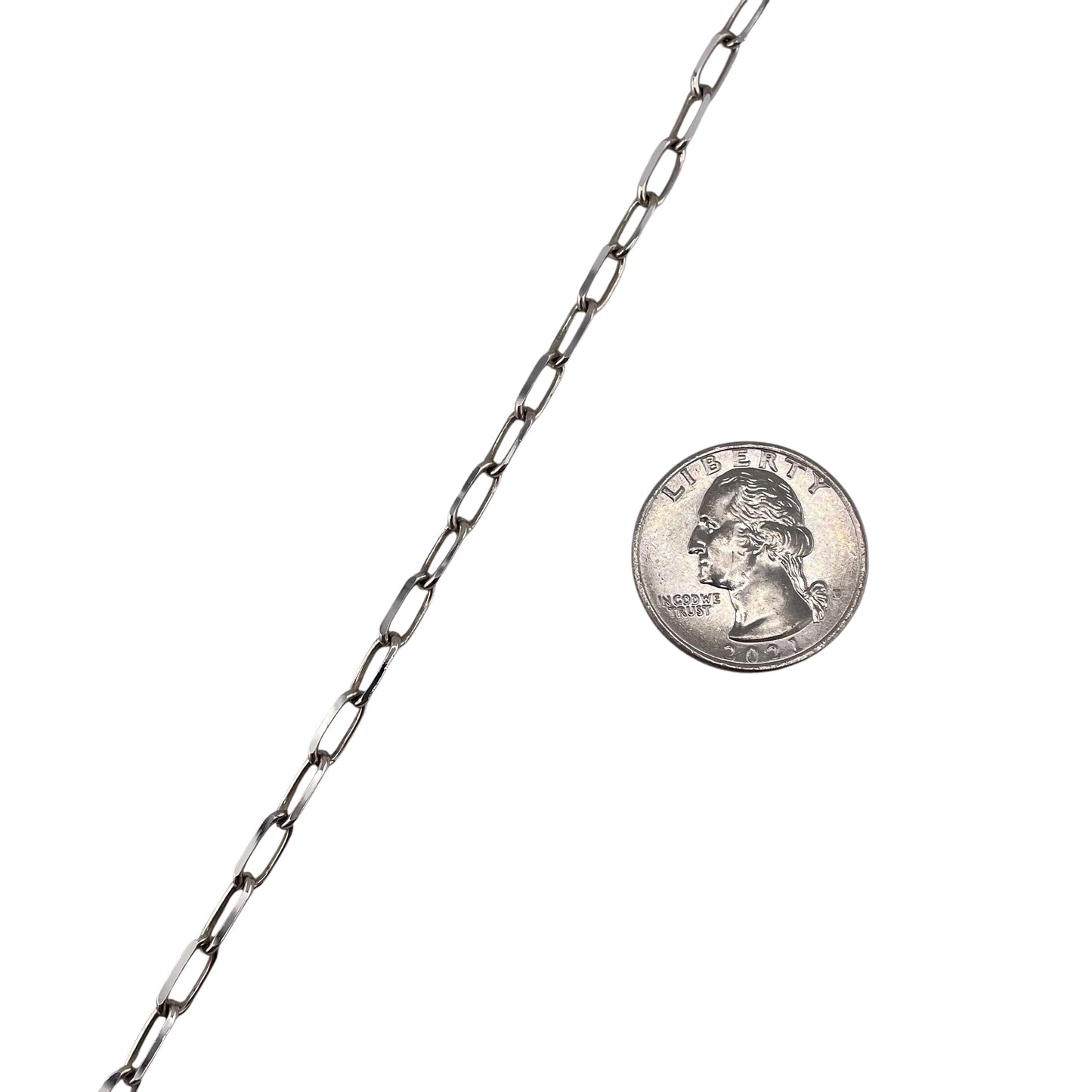 Sterling Silver Anchor Long 100 3.9mm Bulk Chain (5 FT Pack)