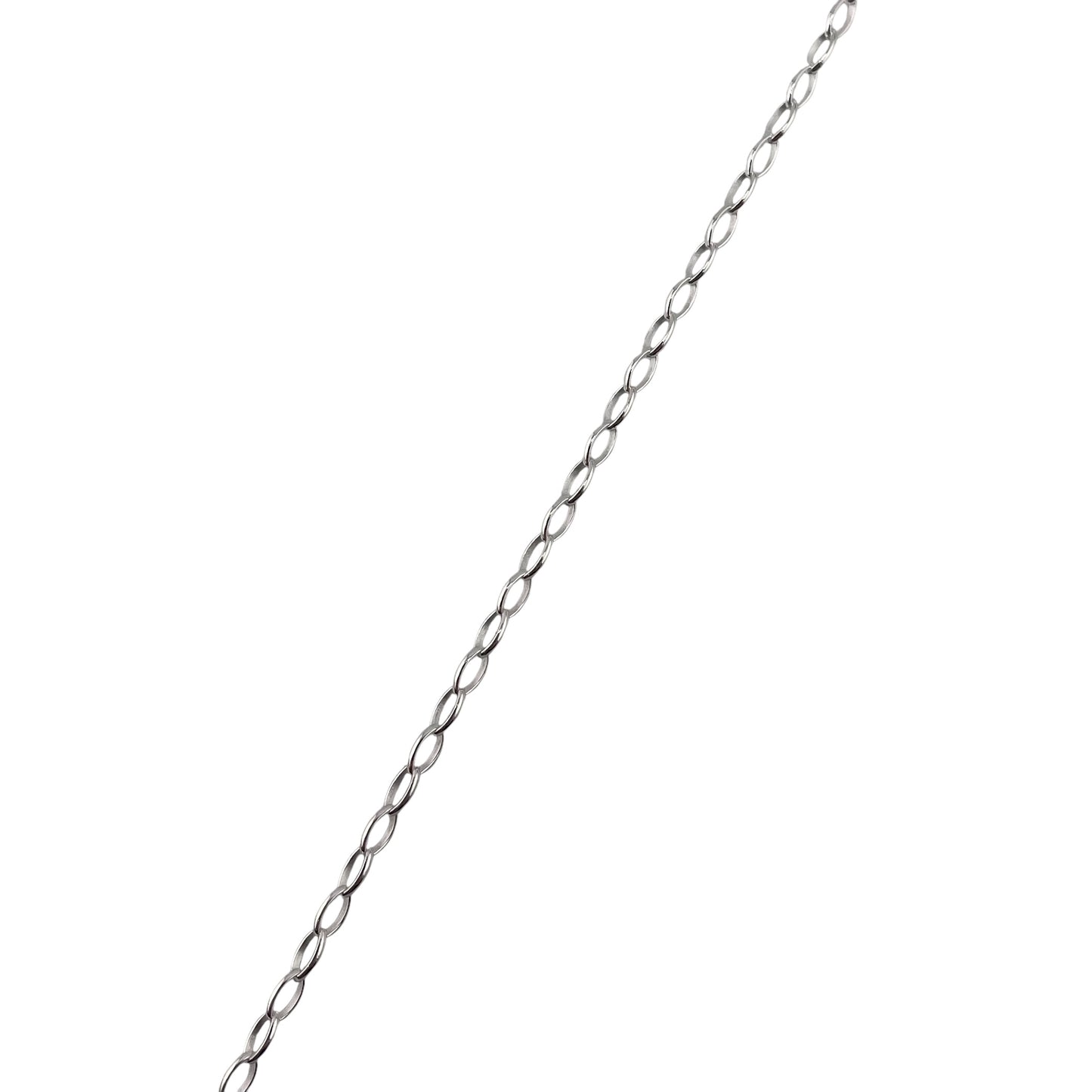 Sterling Silver Oval Rolo 030 2.2mm Bulk Chain (5 FT Pack)