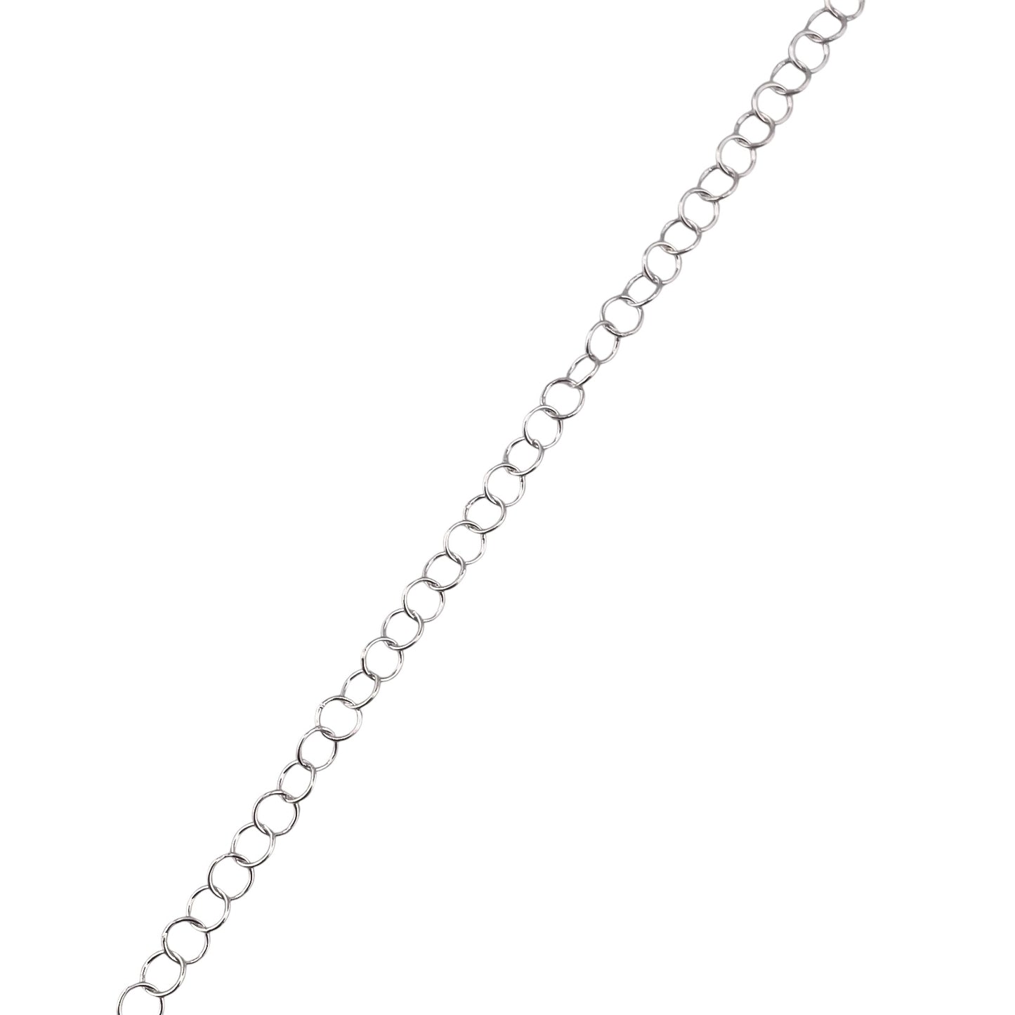 Sterling Silver Round Rolo 040 3.5mm Bulk Chain (5 FT Pack)