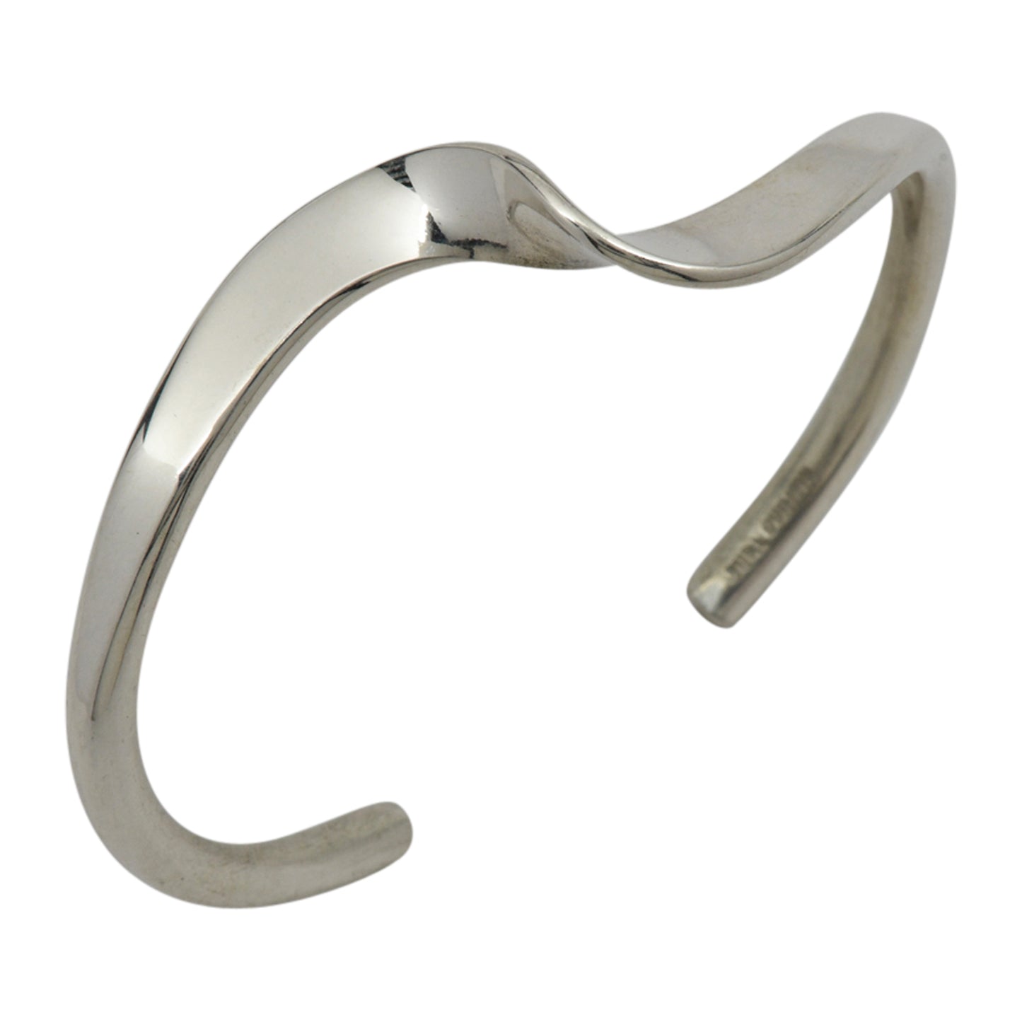 Elaine Tahe Sterling Silver Navajo Bracelet