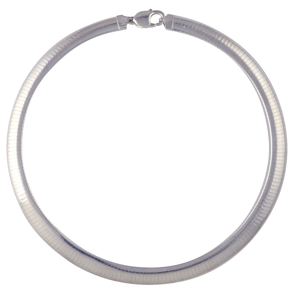 Sterling silver omega necklace 20 inch discount