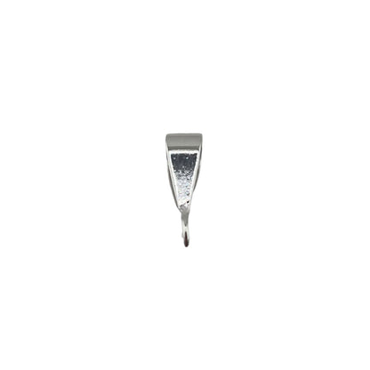 Pack of 10pcs Sterling Silver Bail 3.5mm x 8mm w/ Open Ring