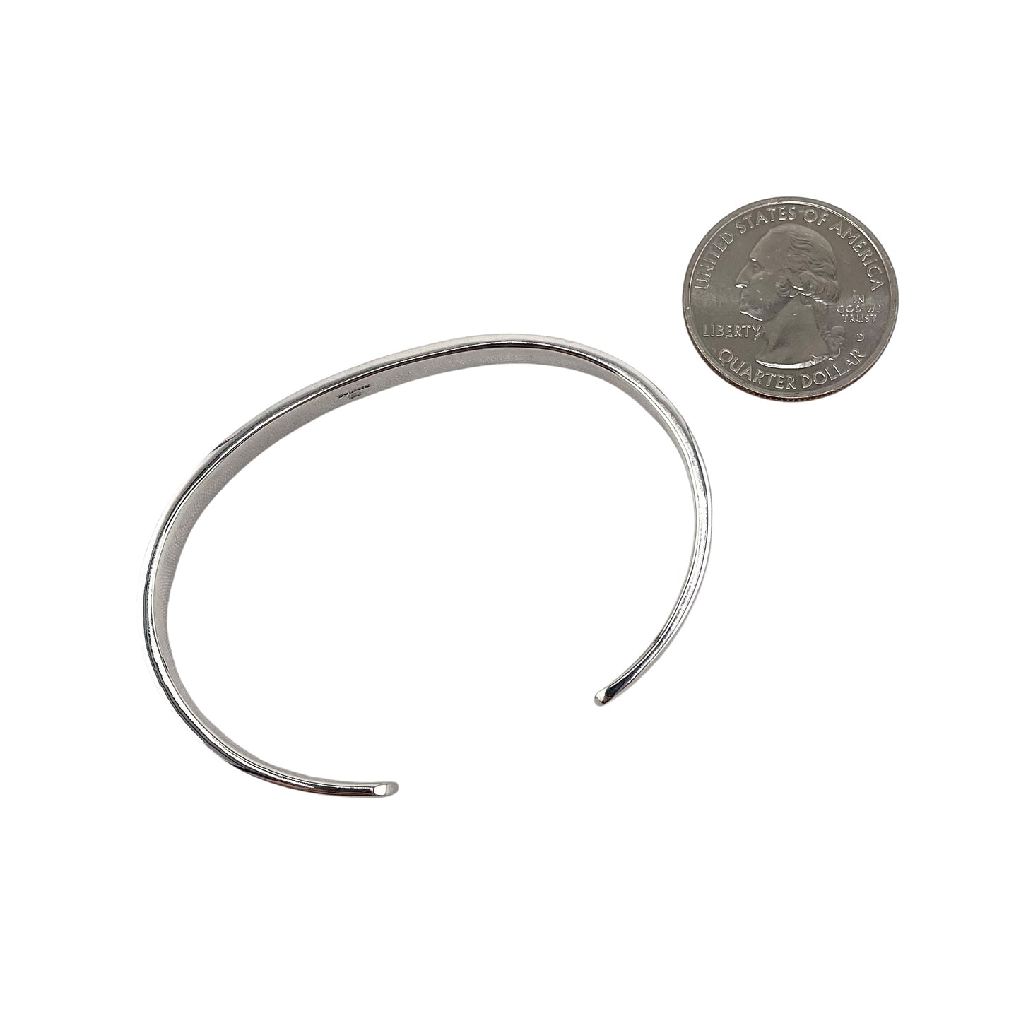 Pattern Cuff Bracelet Sterling Silver