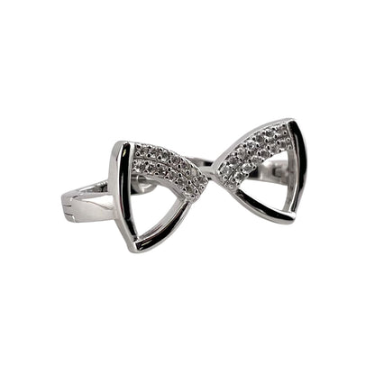 CZ Stud Earrings Sterling Silver