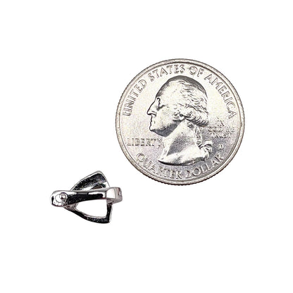 CZ Stud Earrings Sterling Silver