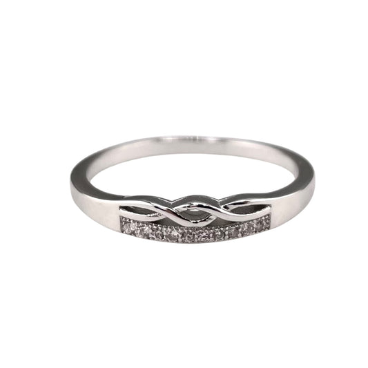 CZ Ring Sterling Silver