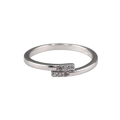 CZ Wrap Ring Sterling Silver