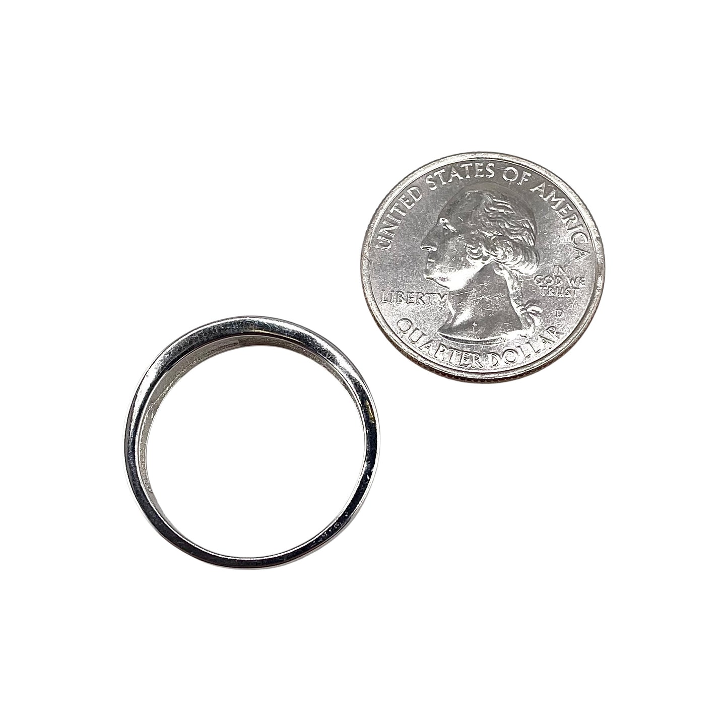 CZ Stack Ring Sterling Silver