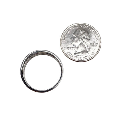 CZ Square Ring Sterling Silver