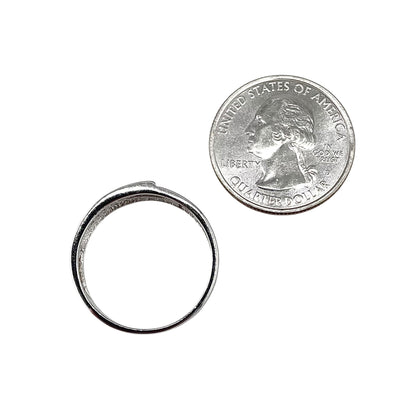 CZ Stack Row Ring Sterling Silver