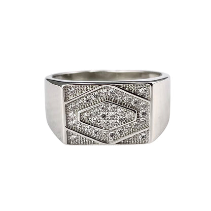 CZ Ring Sterling Silver