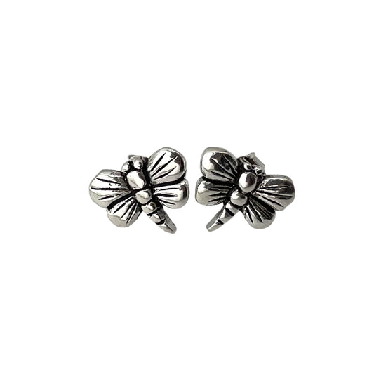Dragonfly Post Earrings Sterling Silver